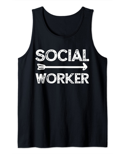 Social Worker Quote Tank Top