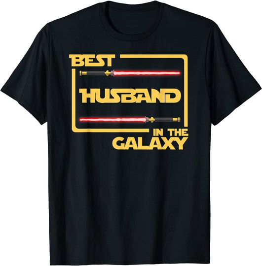 Anniversary Best Husband In Galaxy Husband T-Shirt