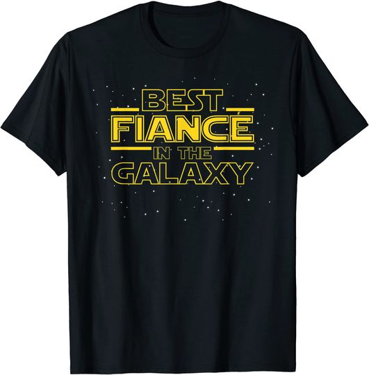 Husband To Be Fiancé Best Husband In The Galaxy T-Shirt