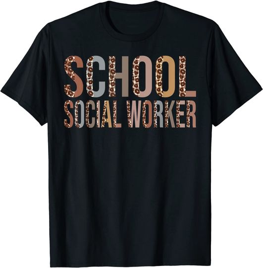 School Social Worker Vintage T-Shirt