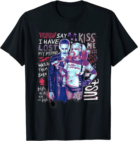 Suicide Squad Harley and Joker T-Shirt