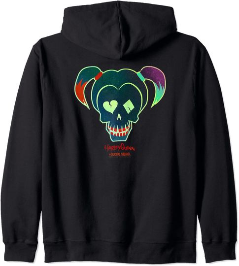 Suicide Squad Harley Quinn Skull Hoodie