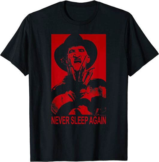 Nightmare on Elm Street Freddy Never Sleep Again T-Shirt