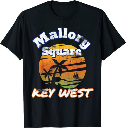 Mallory Square Key West Florida T-Shirt