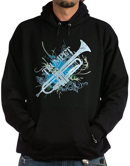 Trumpet CafePress Cool Grunge Hoodie Hoodie