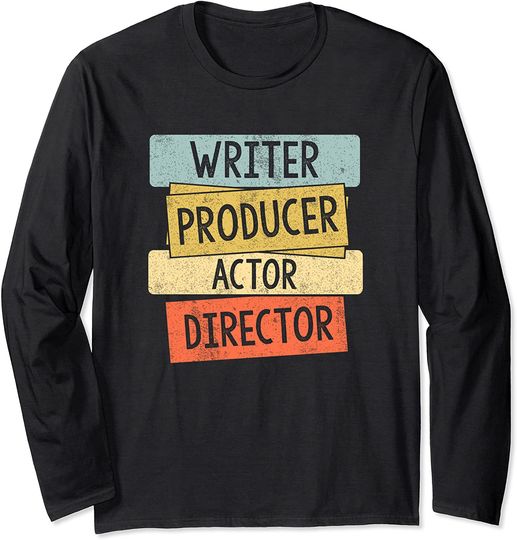 Writer Producer Actor Director Long Sleeve