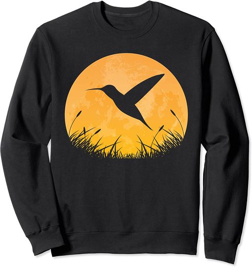 Hummingbird Easy Halloween Outfit Animal Moon Costume Sweatshirt