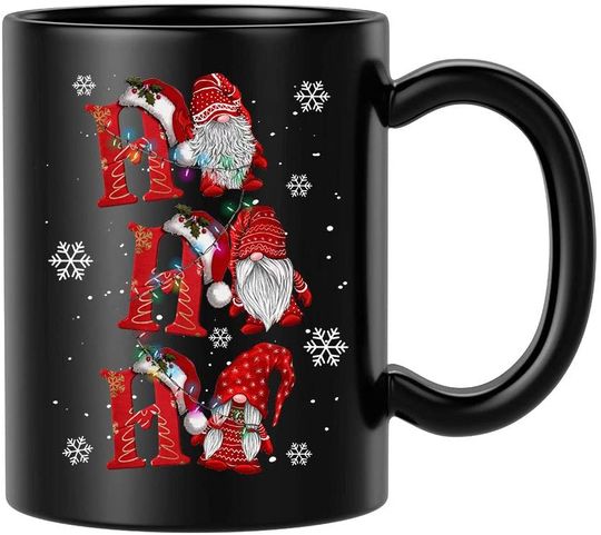 Merry Christmas Hohoho Gnomies Mug