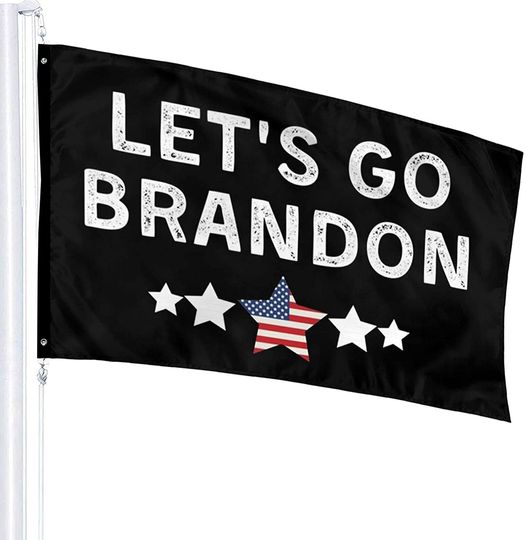 Flag For Wall Funny - Let'S Go Brandon Flags