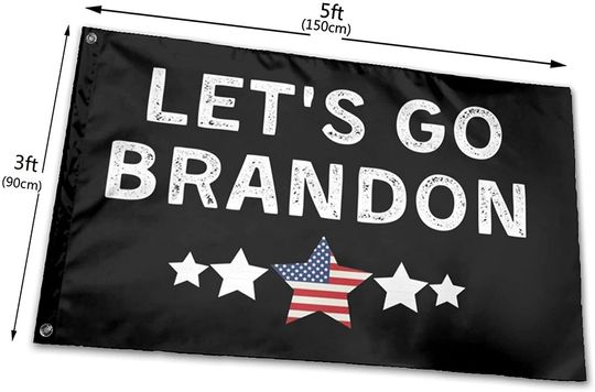 Flag For Wall Funny - Let'S Go Brandon Flags