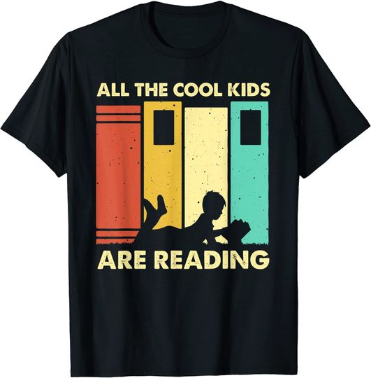 Discover All The Cool Kids Are Reading Book Nerds T-Shirt
