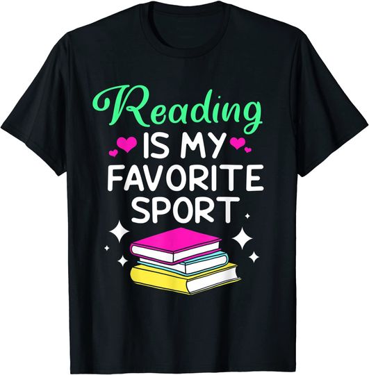 Book Reading Is My Favorite Sport T-Shirt