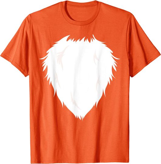 Fox Body Chest Costume Easy Halloween Costume Gift Funny T-Shirt