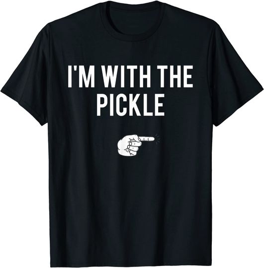 I'm With The Pickle Halloween Costume Party Matching T-Shirt