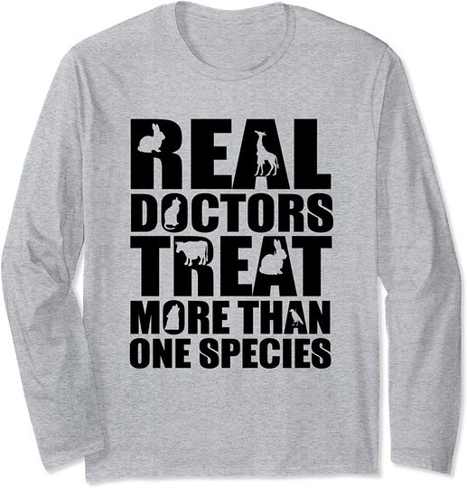 Discover Real Docters Treat More Than One Species Long Sleeve