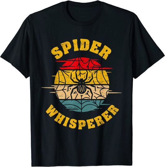 Spider Whisperer Halloween Day Web Spooky Trick Or Treat Art T-Shirt