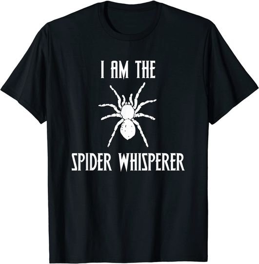 The Spider Whisperer Funny Halloween Gift Tee Shirts
