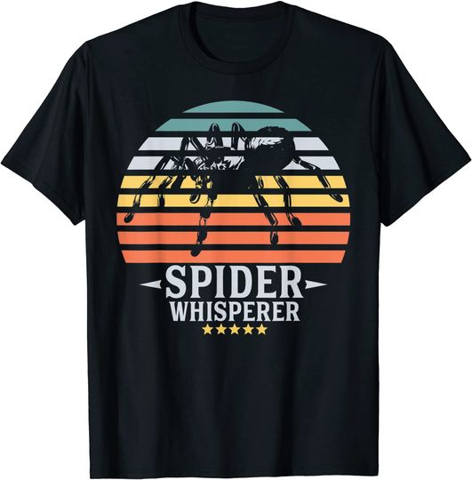 Spider Whisperer Funny Tarantula Vintage Style Halloween T-Shirt