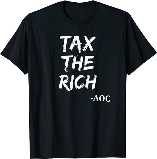Discover AOC Tax The Rich T-Shirt