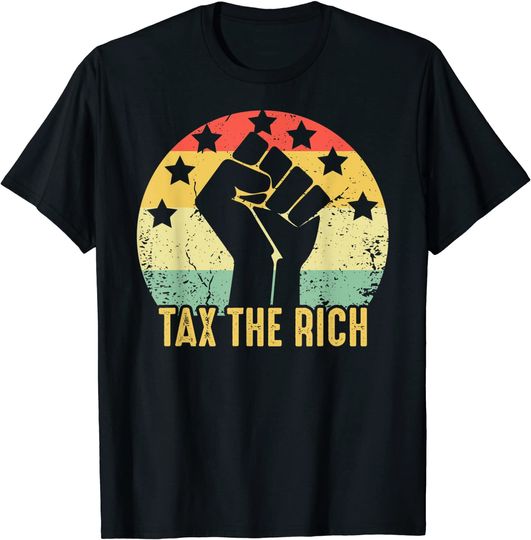 AOC Tax The Rich Vintage T-Shirt