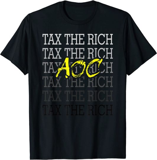 AOC Tax The Rich T-Shirt