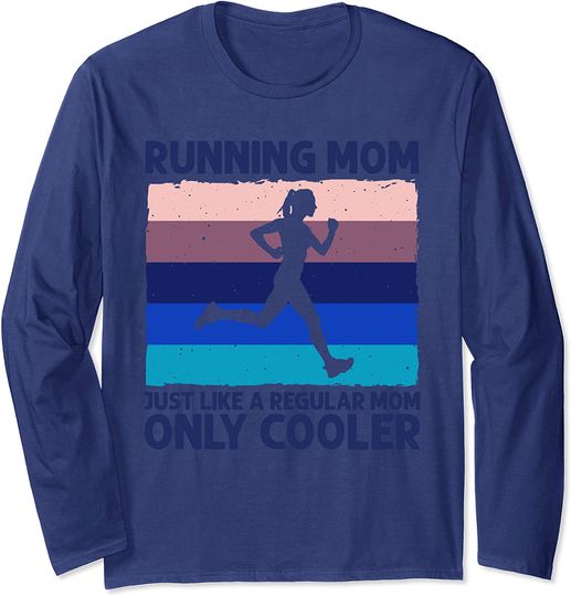Running For Women Mom Marathoner Runner Coach Racing Long Sleeve