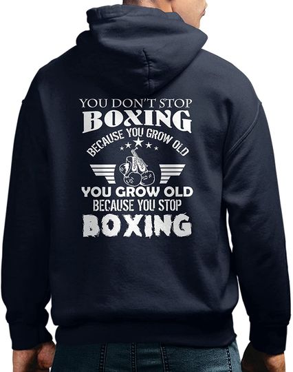 Don't Stop Boxing Boxing Hoodies