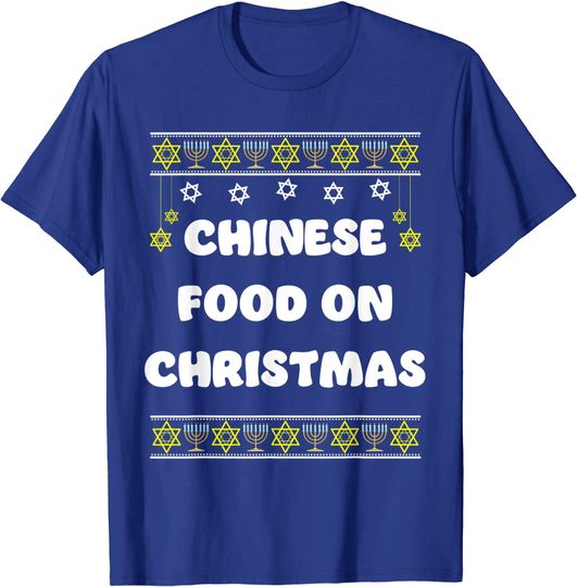 Funny Hanukkah Christmas T Shirt Gift For Men Women Kids