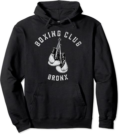 Boxing Club Bronx Gloves Fighter New York City Hoodie