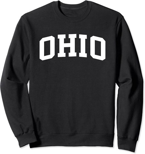 Ohio Crewneck Sweatshirt Sports College Style State Gifts