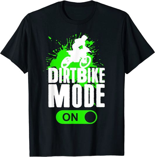 Motocross Dirt Bike Mode On Youth Supercross Racing T-Shirt