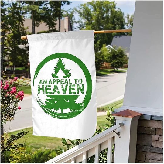 Outdoor Flags Banners Appeal to Heaven Garden Flag, Vertical Double Sided Yard Flag, Outdoor Decoration,12x18 Inch Patriotic Indoor Decoration Banner