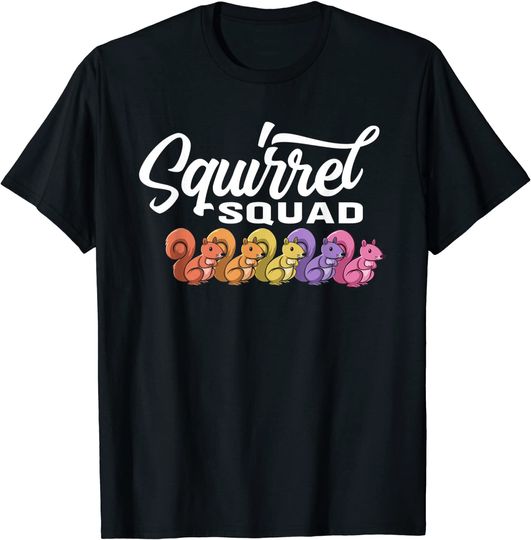 Discover Squirrel Squad T-Shirt