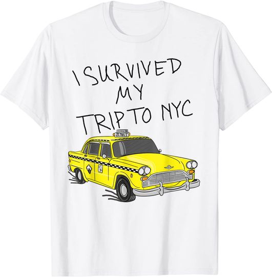 I Survived My Trip To NYC T-Shirt I Love NYC New York Shirt