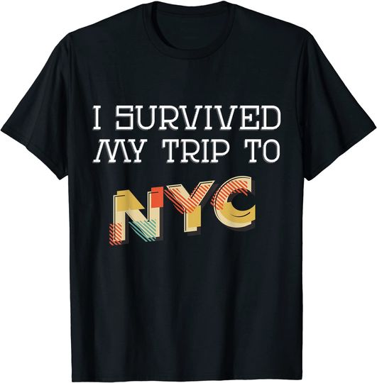 Vintage I Survived My Trip To NYC T-Shirt