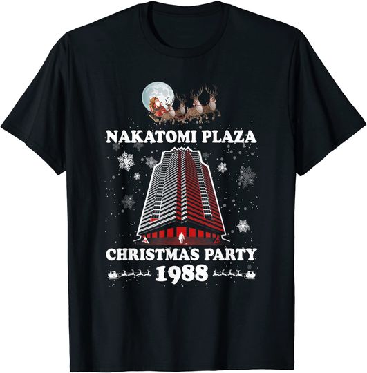 Nakatomi Plaza 1988 Christmas Party T-Shirt