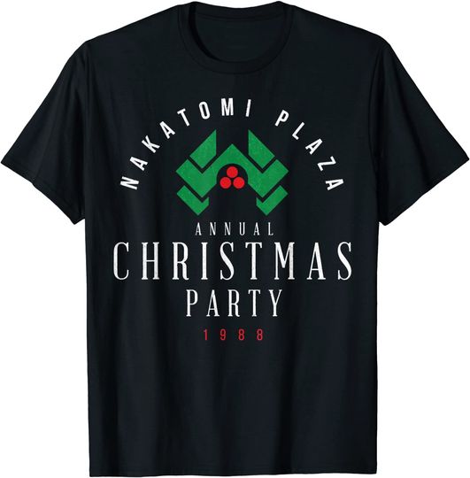 Nakatomi Plaza Annual Christmas Party 1988 T-Shirt