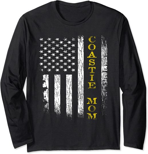 U.S. Coast Guard USCG Coastie Flag Long Sleeve