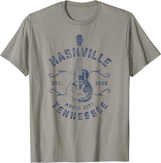 Nashville Music City USA Vintage T-Shirt