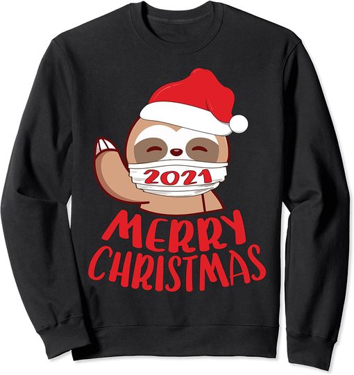 Cute Sloth Christmas Sloth Lover Christmas Sloth Sweatshirt