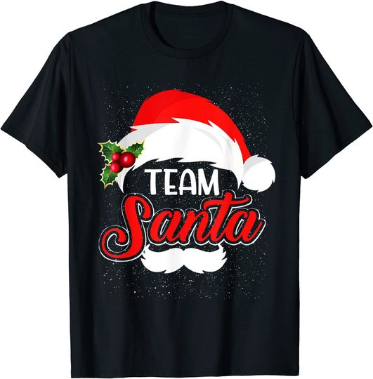 Team Santa Christmas 2020 Family Matching Pajamas T-Shirt