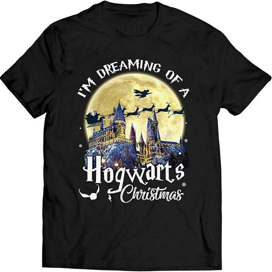 I'm Dreaming of A HogWarts Christmas T Shirt