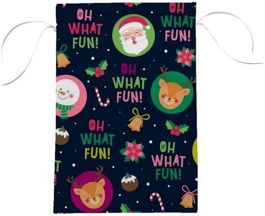 Oh What Fun It's Christmas Party Show Garden Flags