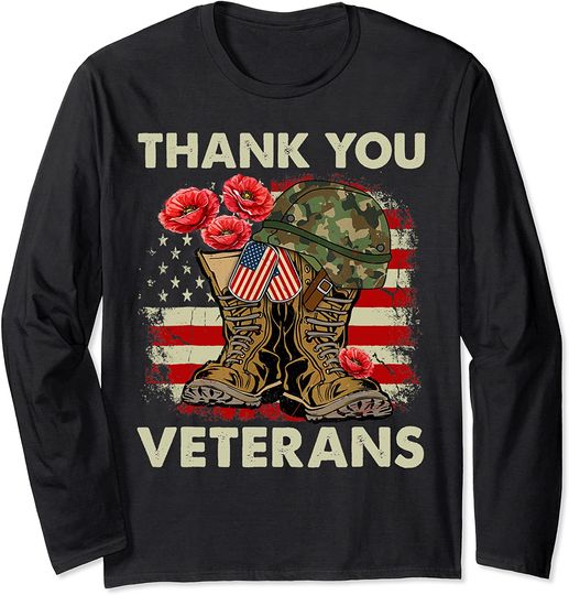 Thank You Veterans Long Sleeve