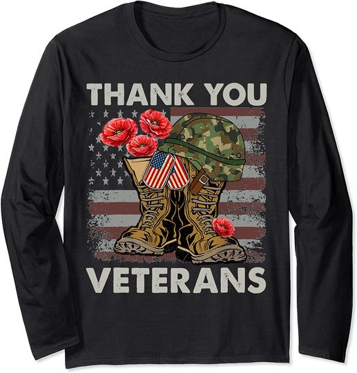 Thank You Veterans Long Sleeve