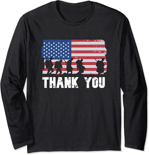 Thank You Veterans Long Sleeve