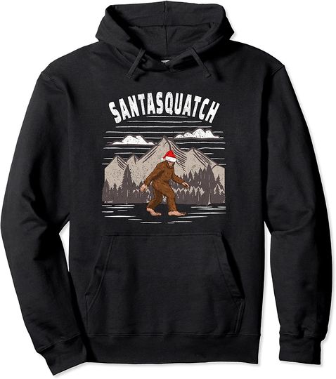 Sasquatch Christmas Hoodie