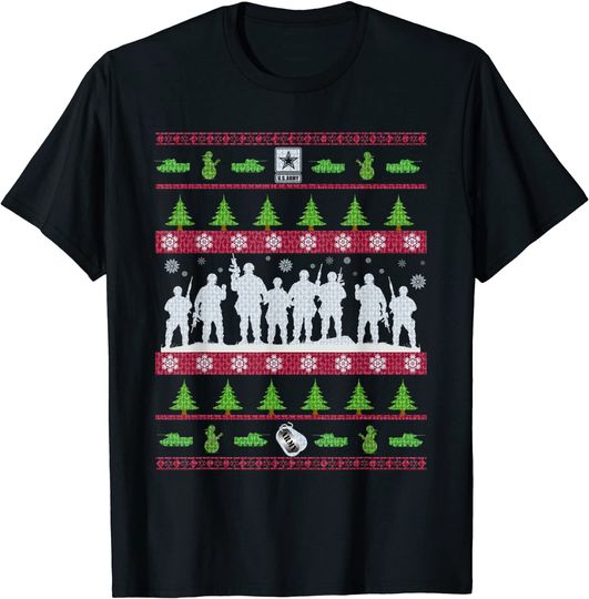 Military Christmas US Army T-Shirt
