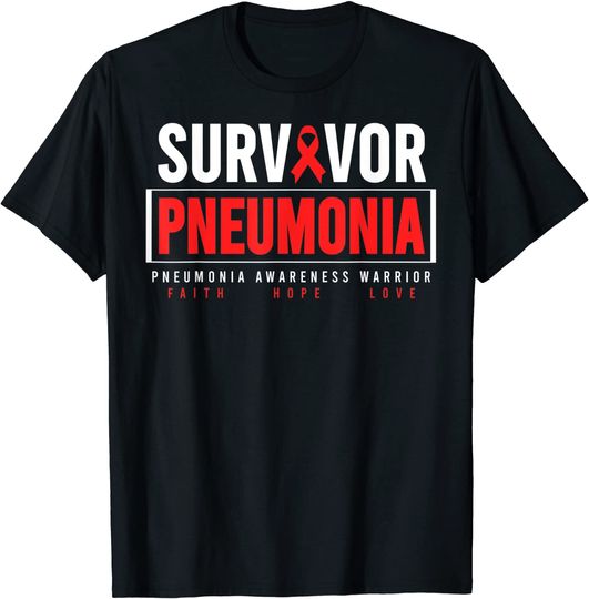 Discover Pneumonia Awareness Survivor T-Shirt
