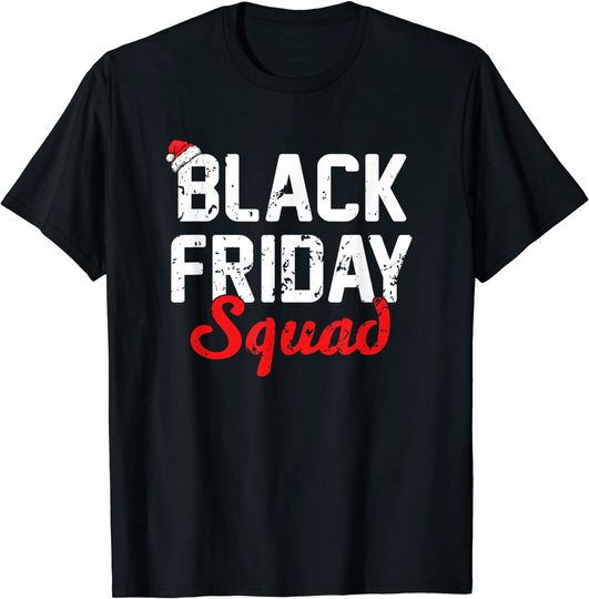 Discover Black Friday Squad Shopping Team Family Christmas Costume T-Shirt